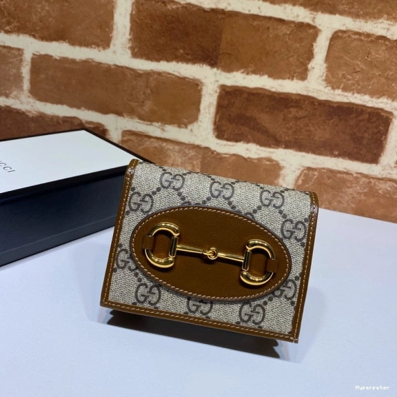 Hyper Peter Gucci card case 1955 wallet Horsebit 0724